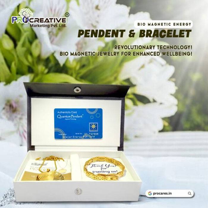 OSV BIO MAGNETIC BRACELET AND PENDENT WITH 6000...